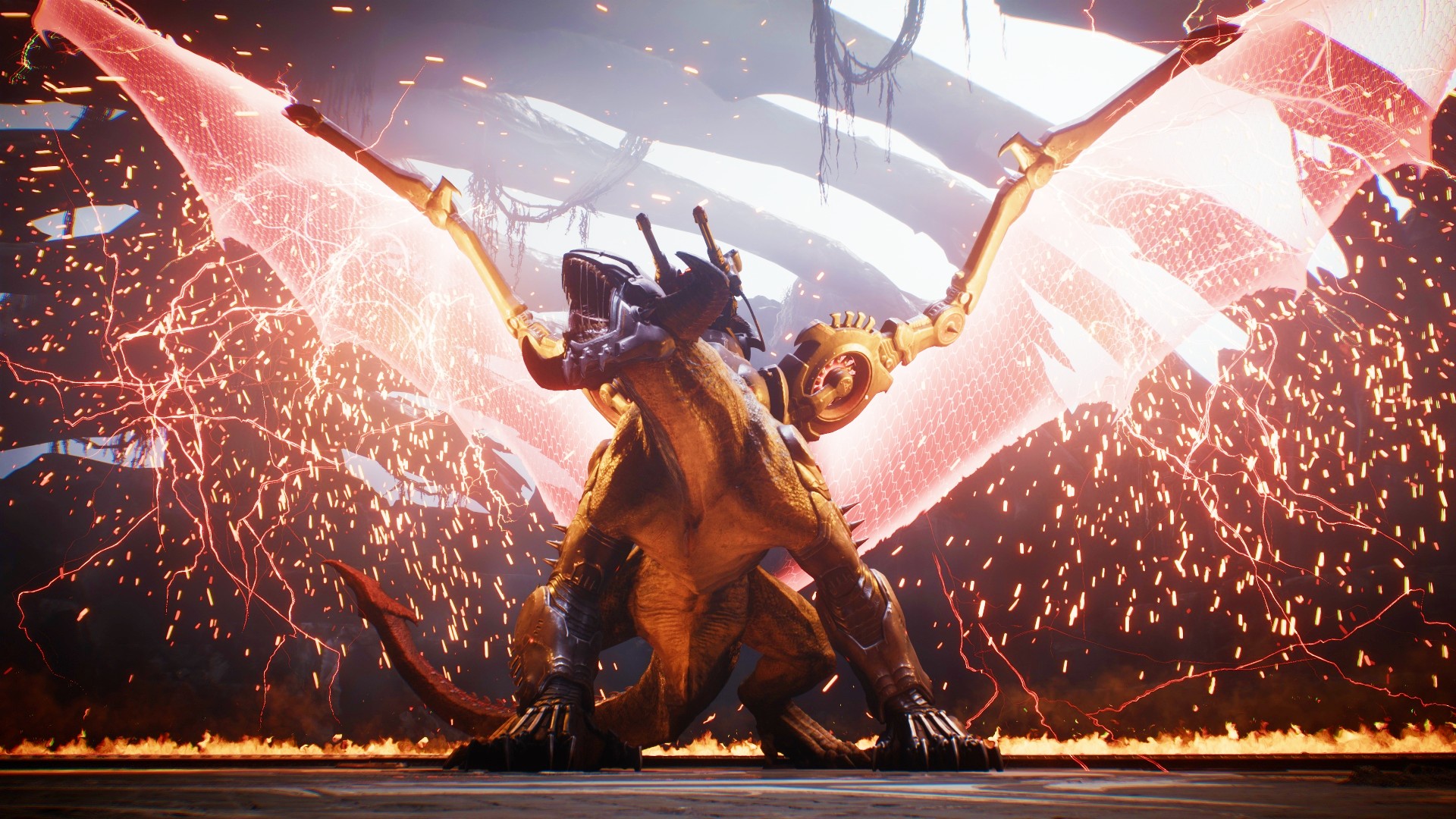 doom-the-dark-ages-bethesda-id-software-fps-game-ebedi-lansman-tarihi-yeni-ayrıntılar-2 Doom The Dark Ages, Doom Eternal'a karşı: id Software ve Bethesda FPS oyunu Doom The Dark Ages'ten dev bir ejderha yaratık
