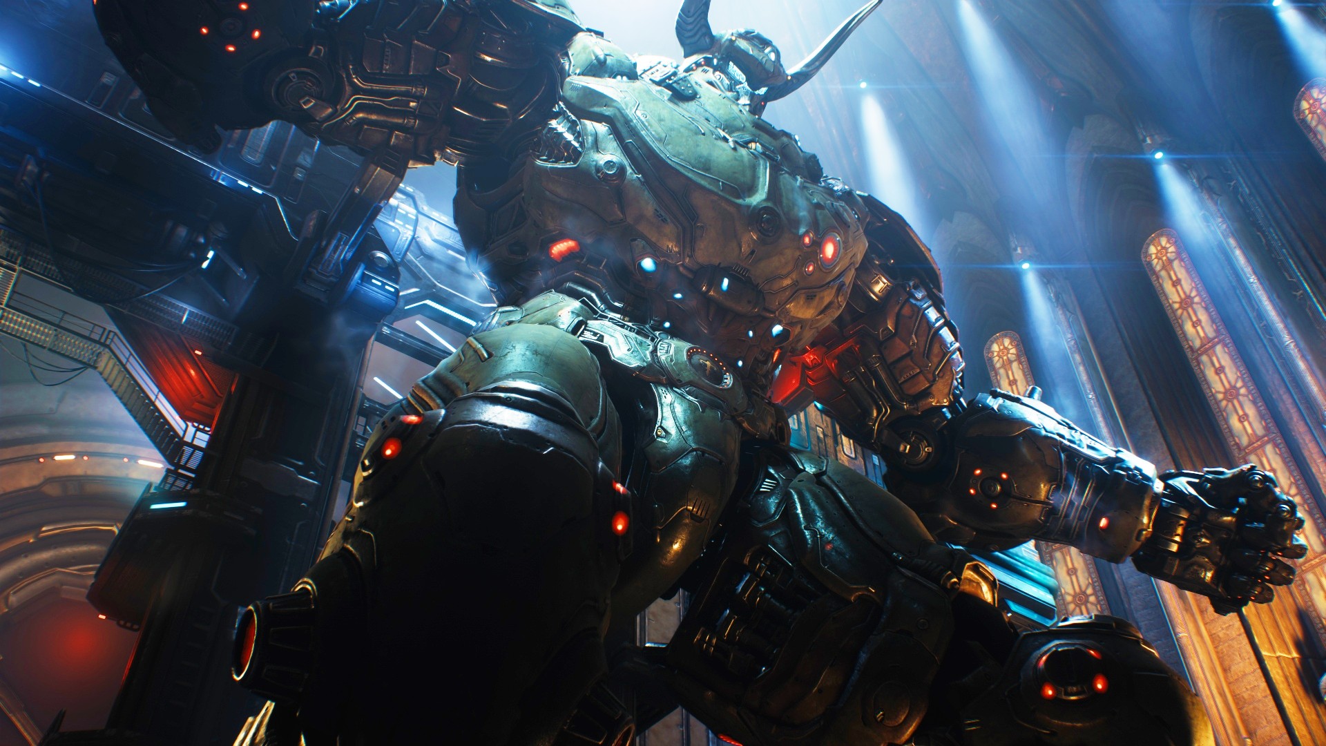 doom-the-dark-ages-bethesda-id-software-fps-game-ebedi-lansman-tarihi-yeni-ayrıntılar-5 Doom The Dark Ages, Doom Eternal'a karşı: id Software ve Bethesda FPS oyunundan devasa bir makine Doom The Dark Ages