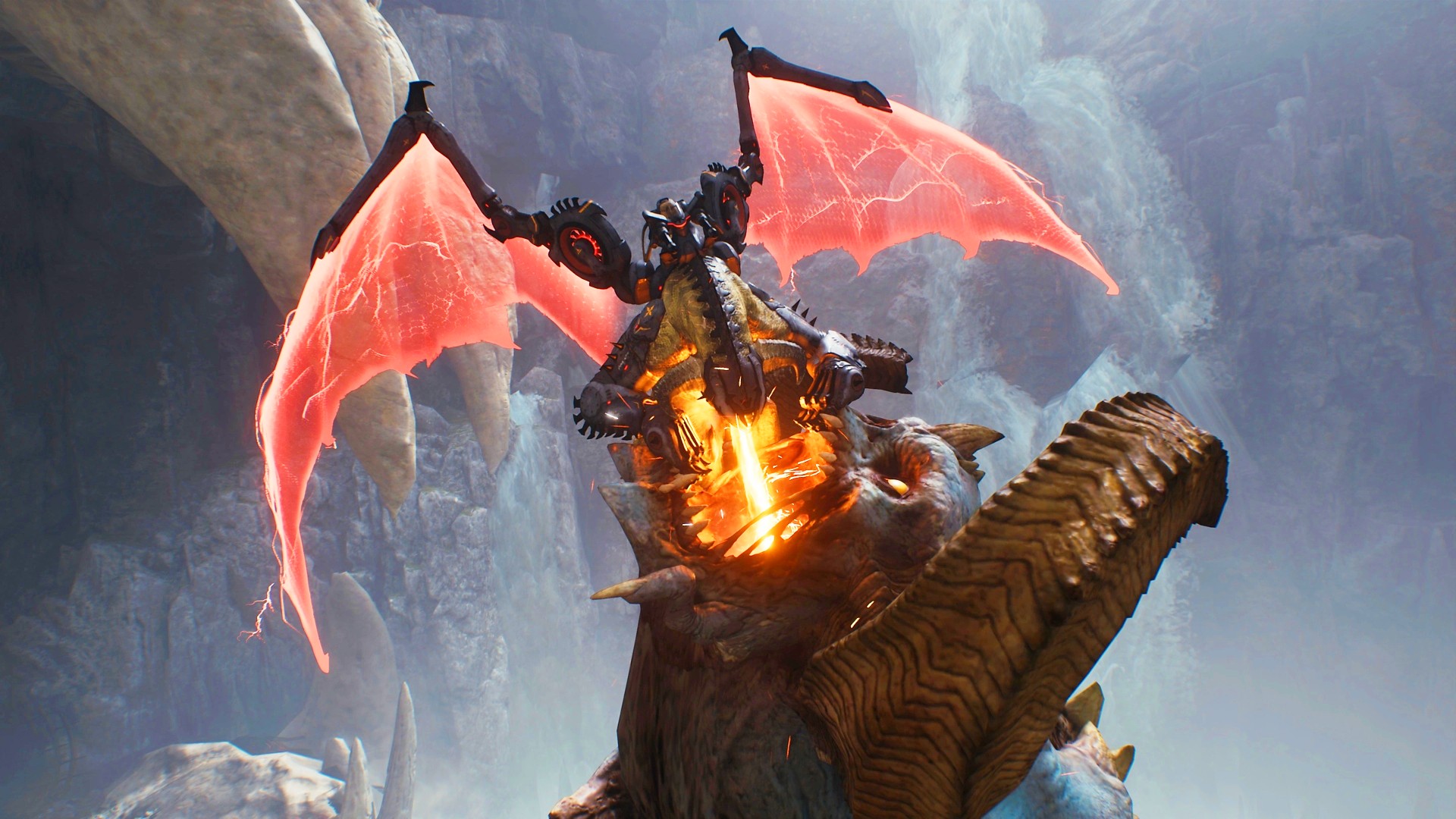 doom-the-dark-ages-bethesda-id-software-fps-game-ebedi-lansman-tarihi-yeni-ayrıntılar-6 Doom The Dark Ages, Doom Eternal'a karşı: id Software ve Bethesda FPS oyunu Doom The Dark Ages'te düşmanın ağzına ateş püskürten bir ejderha