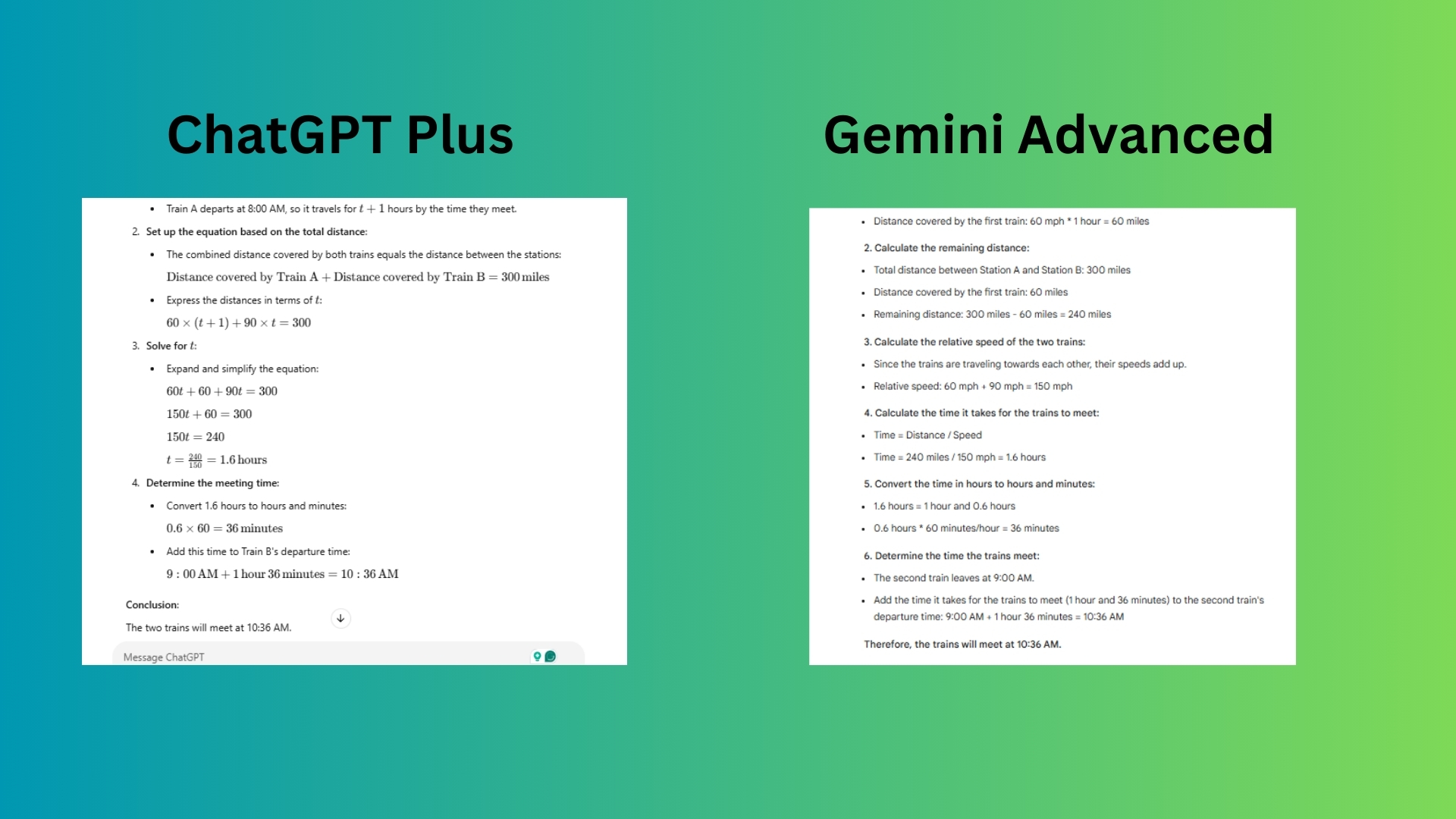 ChatGPT Plus ve Gemini Advanced ekran görüntüsü