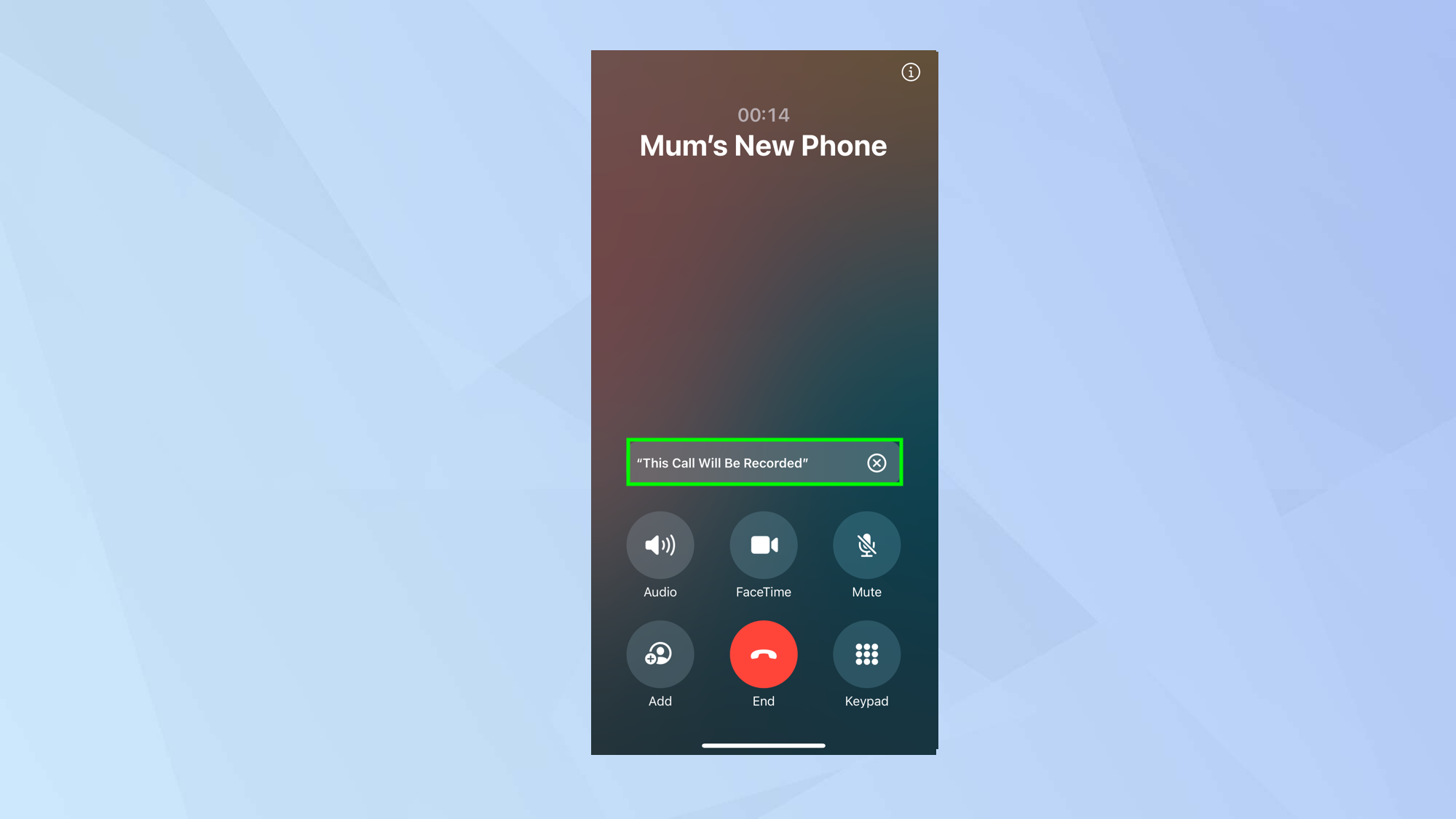 İPhone'da bir çağrı nasıl kaydedilir