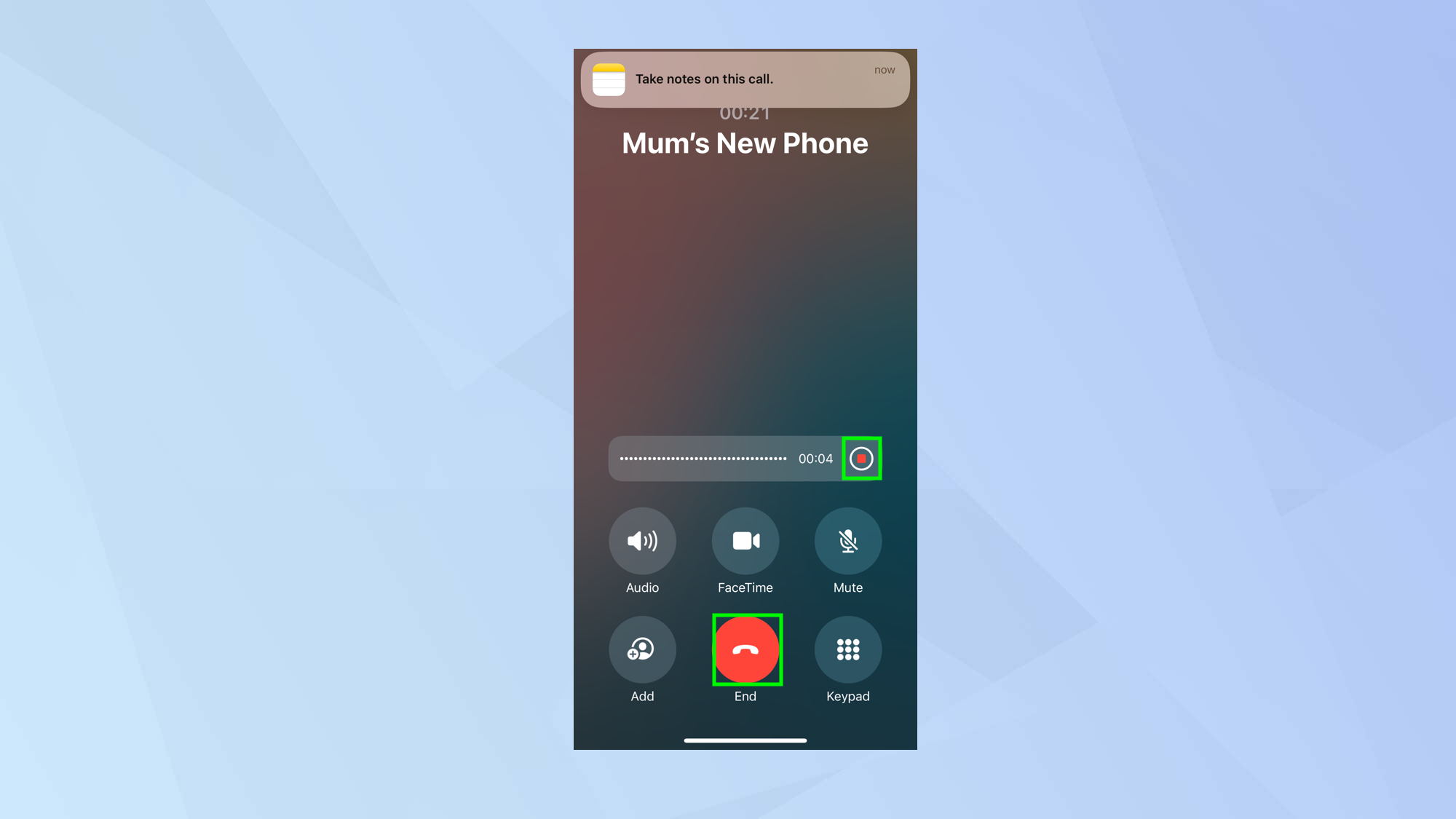 İPhone'da bir çağrı nasıl kaydedilir