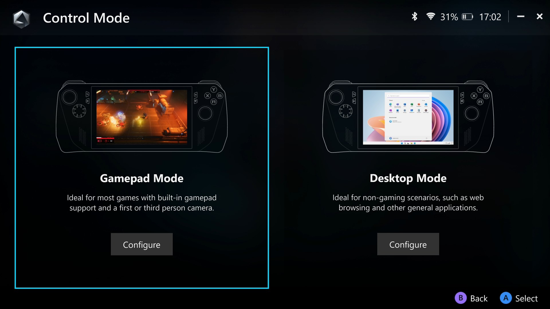 Armory Crate aracılığıyla Rog Ally'de Xbox Game Bar için kısayollar atama. 
