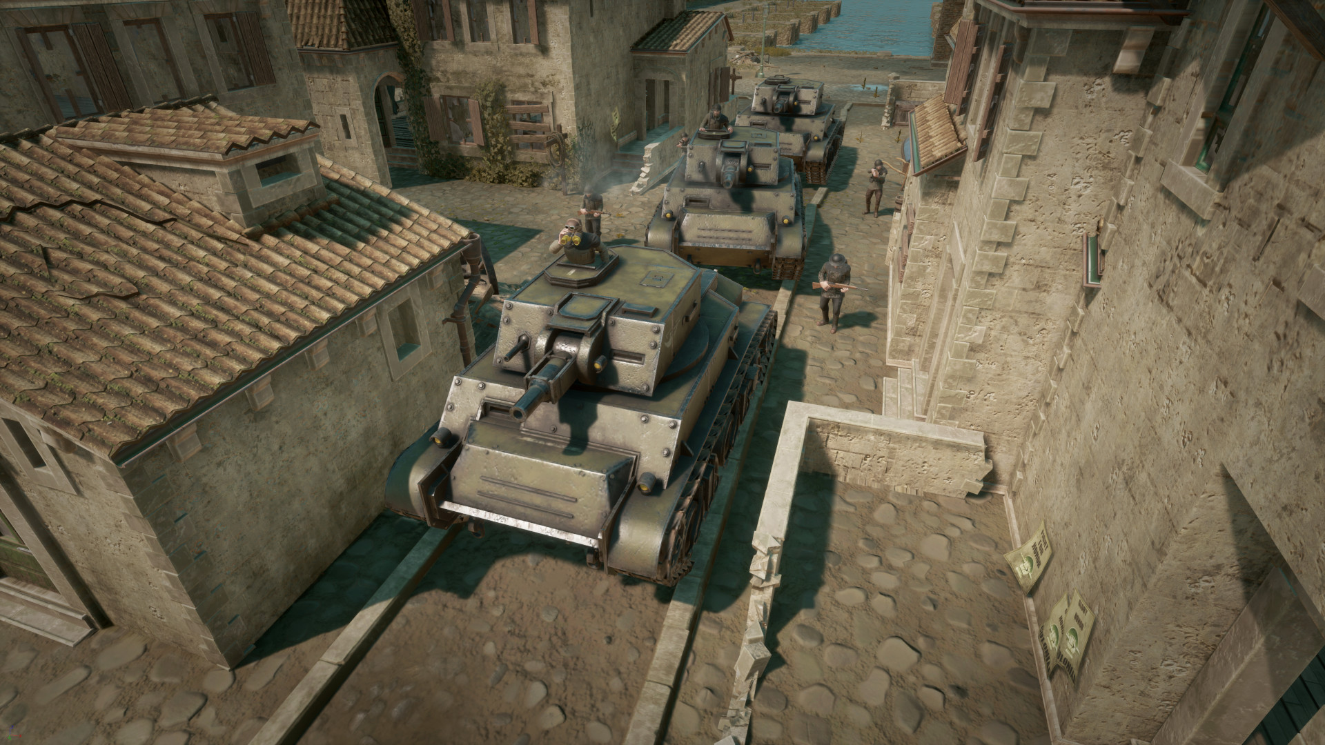 Foxhole-Steam-MMO-WW2-Game-Deadliest War-Charlie-9-A Foxhole Steam MMO ve WW2 Oyunu: WW2 Game Foxhole'da bir dizi tank
