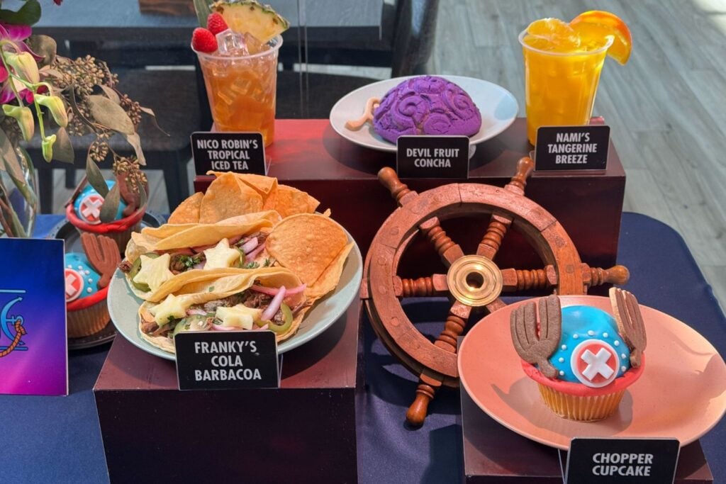 One Piece Food Fan Fest Geceleri Universal Studios Menüsü