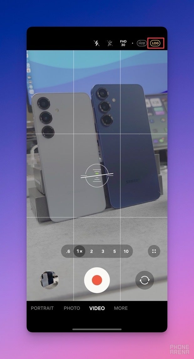 Galaxy S25 Serisi günlük video özelliğinin ekran görüntüsü