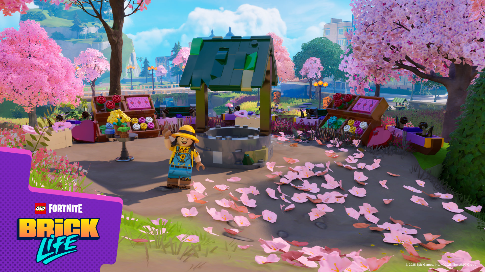 Lego Fortnite Brick Life Sunflower'ın Çiçek Standı