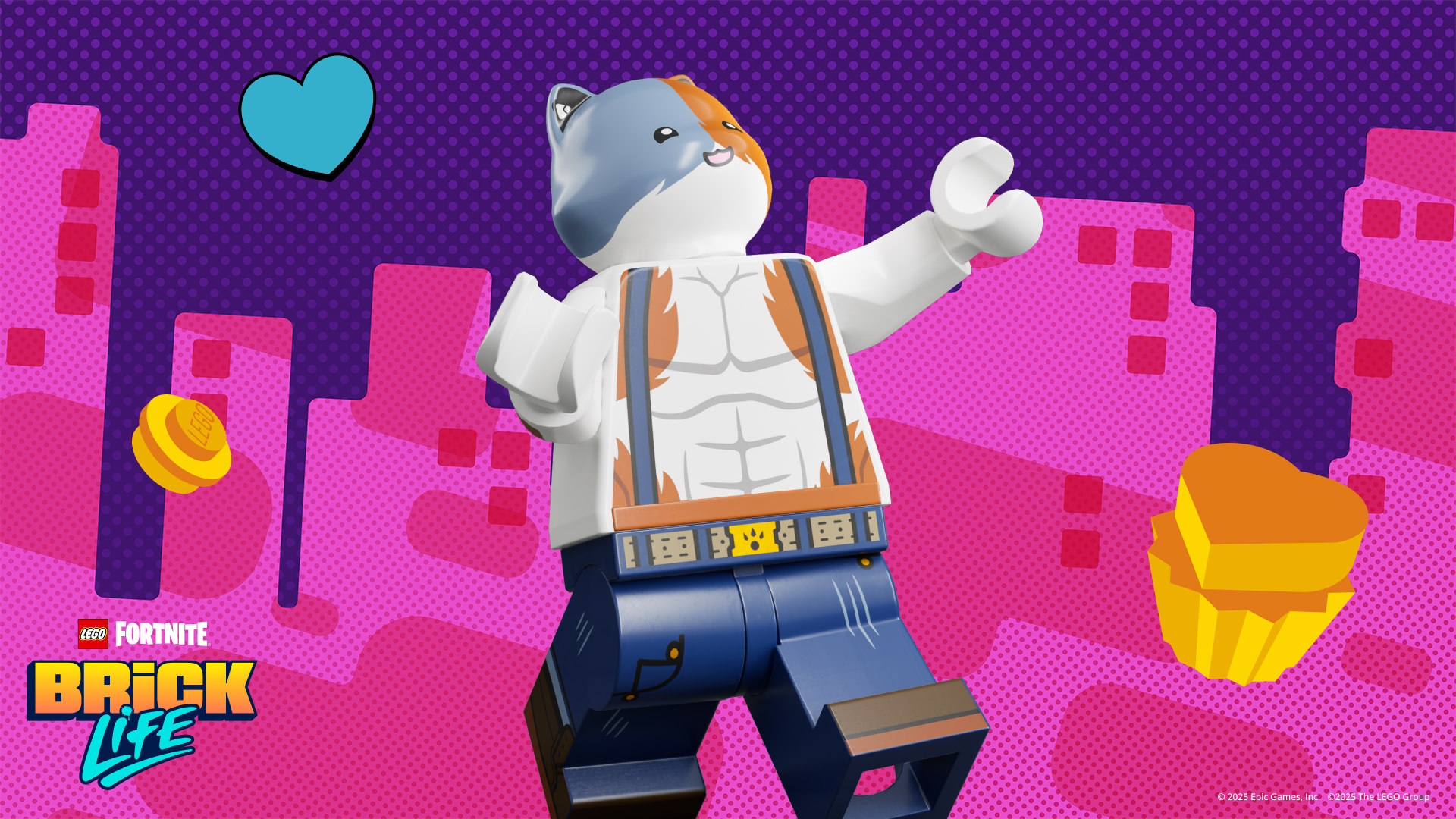 Lego Fortnite Tuğla Yaşamı Meowscles