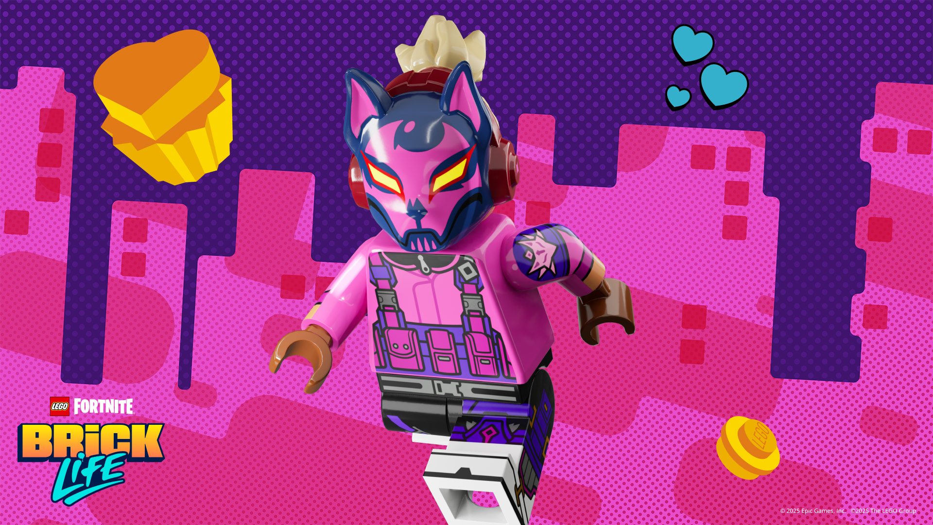 Lego Fortnite Tuğla Yaşam Drift