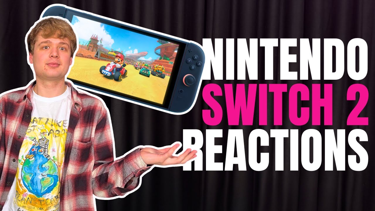 Nintendo Switch 2 tepkileri ortaya koyuyor – fare modu var mı?! - YouTube