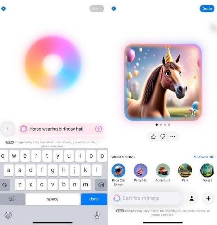 Genmoji'yi yararlı bir yapay zeka özelliği olarak görüyor musunuz? | Resim kredisi-PhoneArena - Apple Intelligence için gereken iPhone depolama alanı neredeyse iki katına çıkıyor