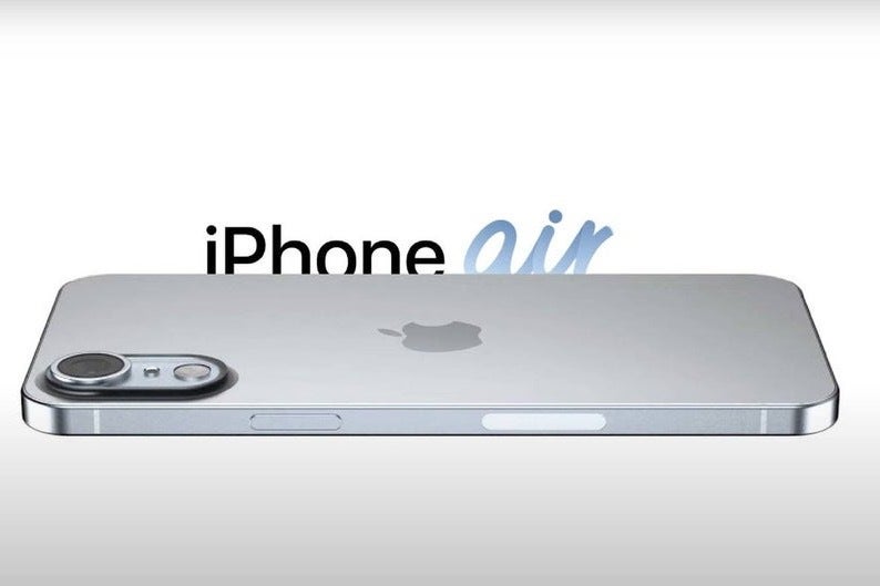 Söylentilere göre iPhone 17 Air'in konsept görüntüsü