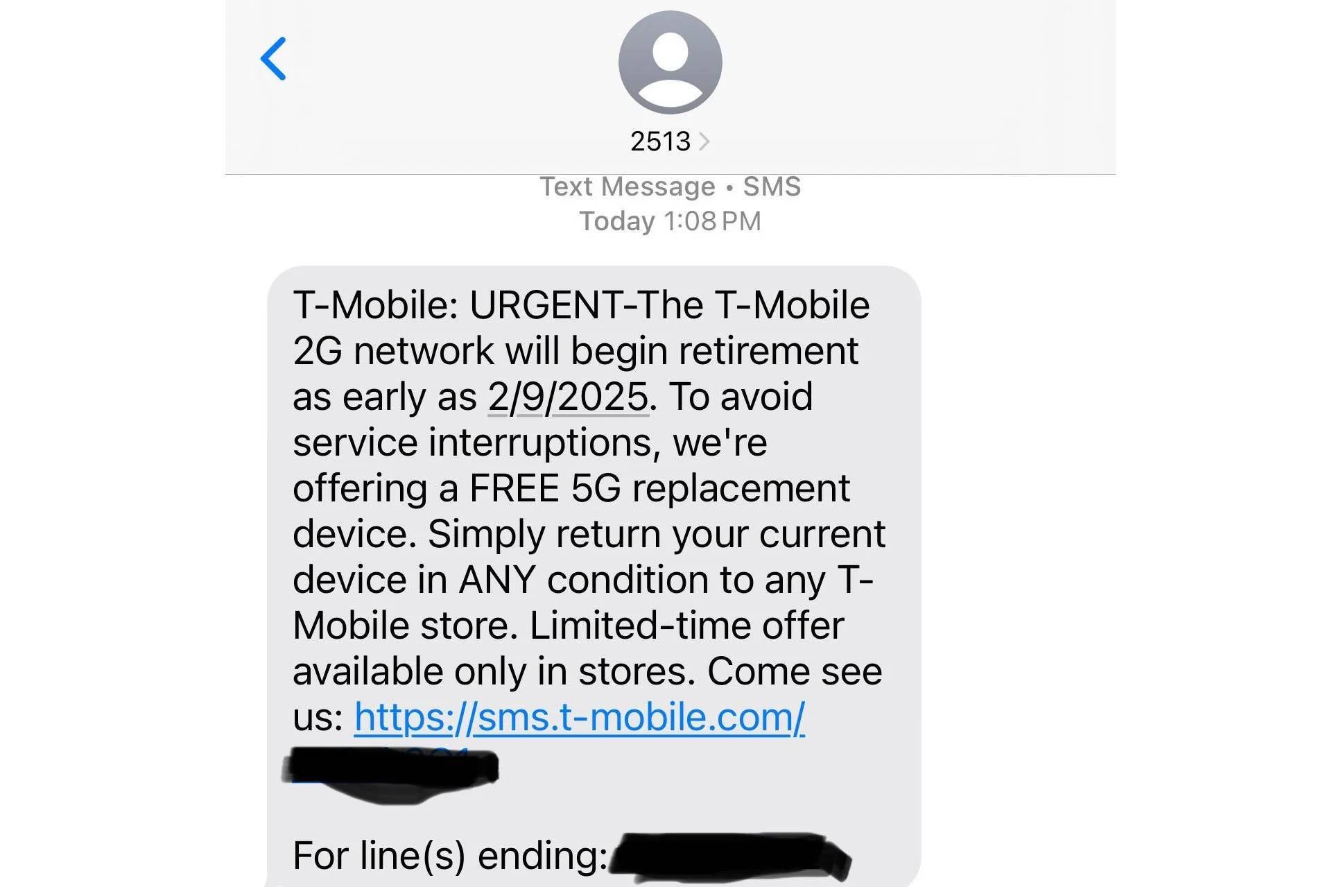 T-Mobile 2G'nin kapatılması