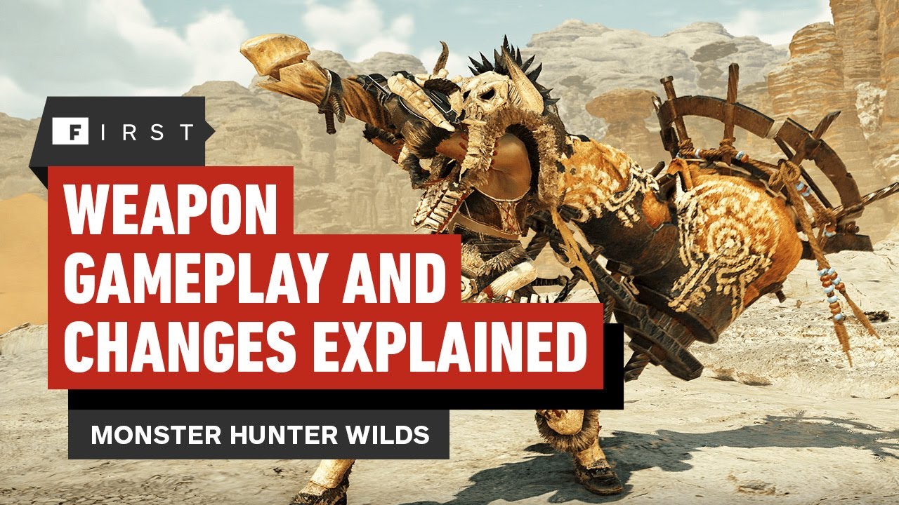 Monster Hunter Wilds Geliştiricileri Silah Değişikliklerini Konuşuyor – IGN First - YouTube