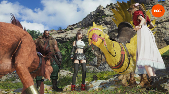 Final Fantasy 7 Rebirth PC inceleme karakterleri