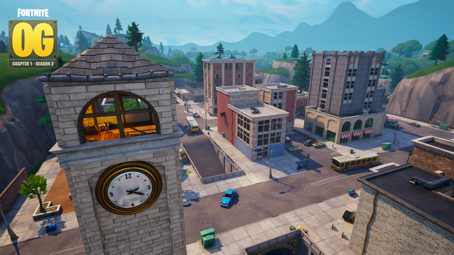 Fortnite og eğik kuleler