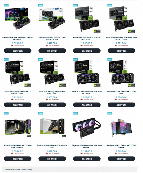 GeForce RTX 5090 için 2890 Euro'ya, RTX 5080 için ise 2270 Euro'ya kadar. Avrupa'da yeni ekran kartlarının ilk fiyatları pek iç açıcı değil
