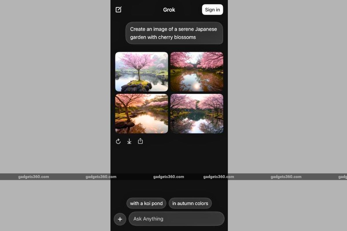 grok ios arayüzü g360 Grok iOS uygulaması