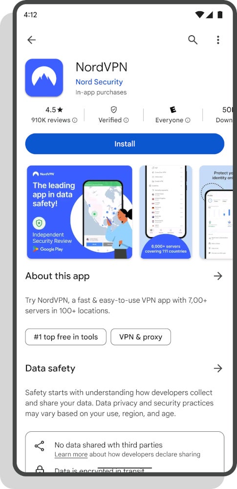 Google Play, VPN uygulamaları için