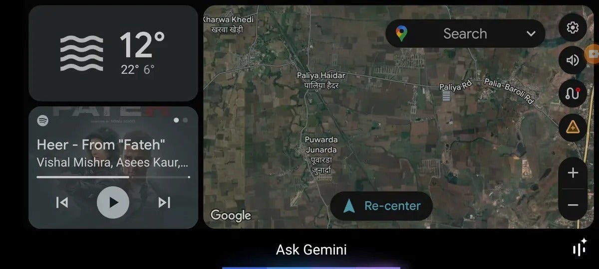 Resim: AndroidAuthority. - Google'ın Gemini AI asistanı Android Auto beta'da görünüyor