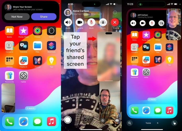 Mom'un iPhone ekranına uzaktan nasıl çizilir ve yazılır. | Image Credit -Jeff Carlson/CNET - iOS 18 ile, bir sorunu çözmesine yardımcı olmak için annenizin iPhone'unu uzaktan kontrol edebilirsiniz