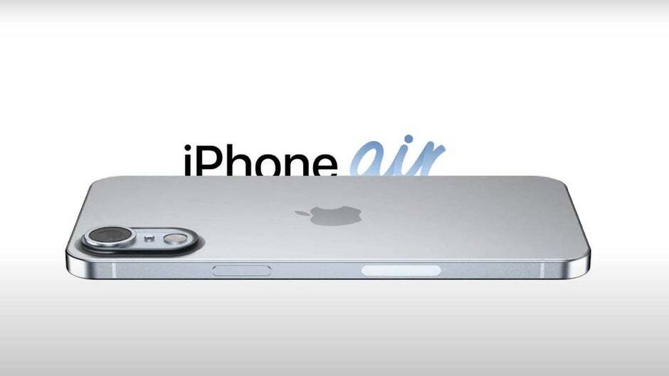İPhone 17 Air'in bir konsept render. | Resim Kredisi - 4RMD - İPhone 17 Hava ve Galaxy S25 Edge Bu ince güzellik tarafından varışta çok kalın hale getirilecek
