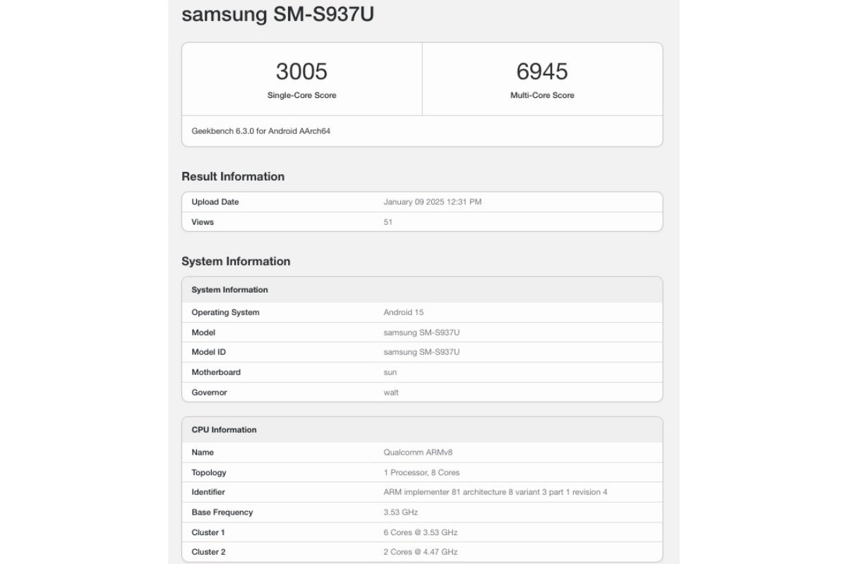 İlk Samsung Galaxy S25 Slim karşılaştırması