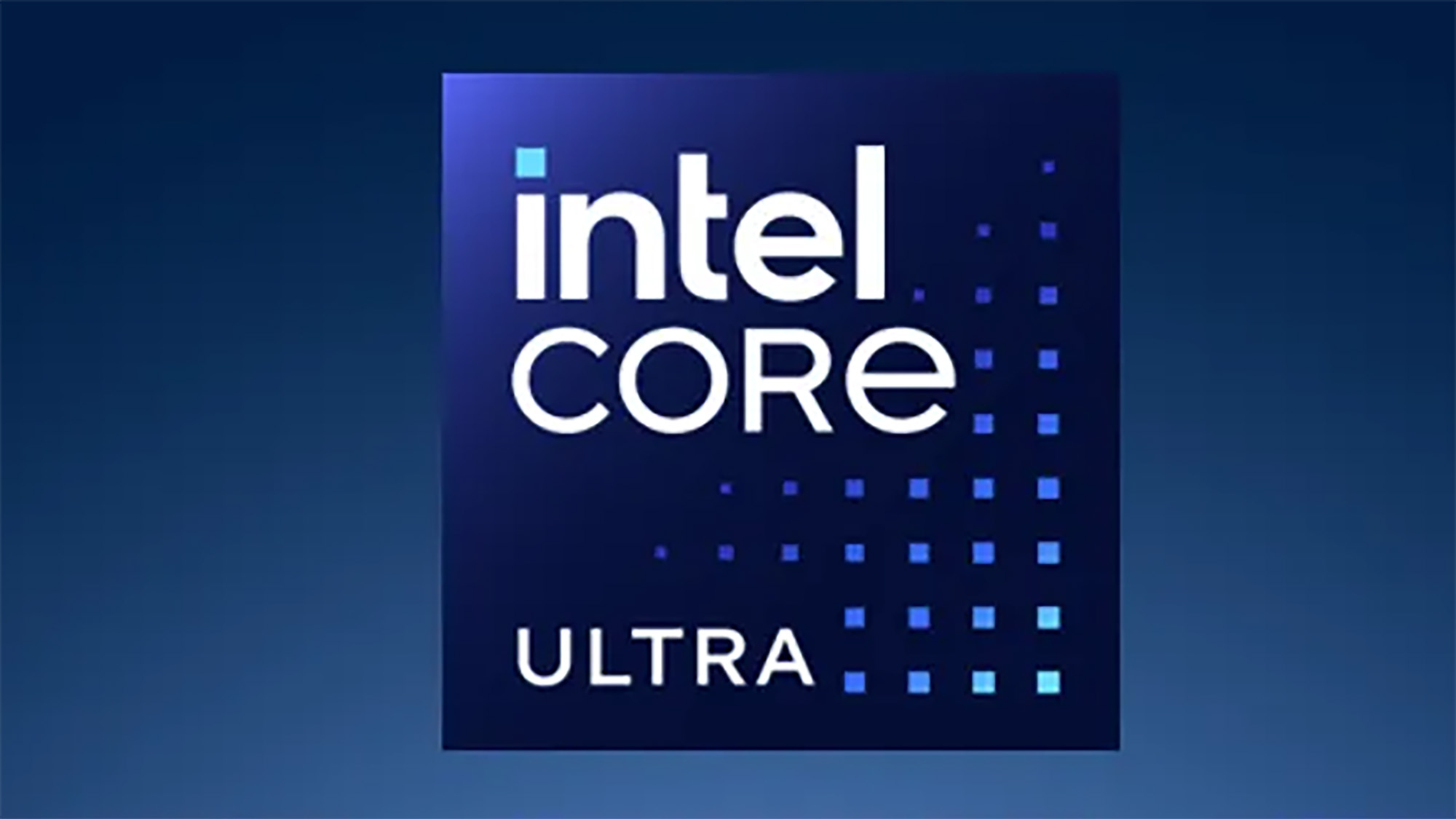 Yeni Intel Core Ultra logosu