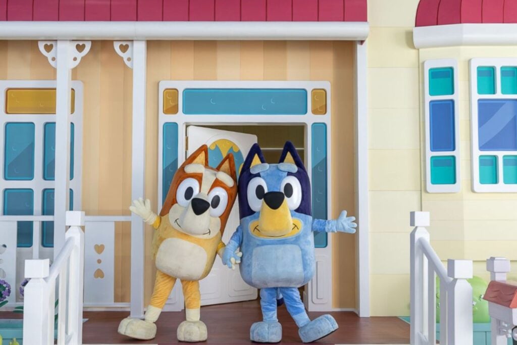 Bluey Tema Parkı Kızma Birader Stüdyosu Brisbane