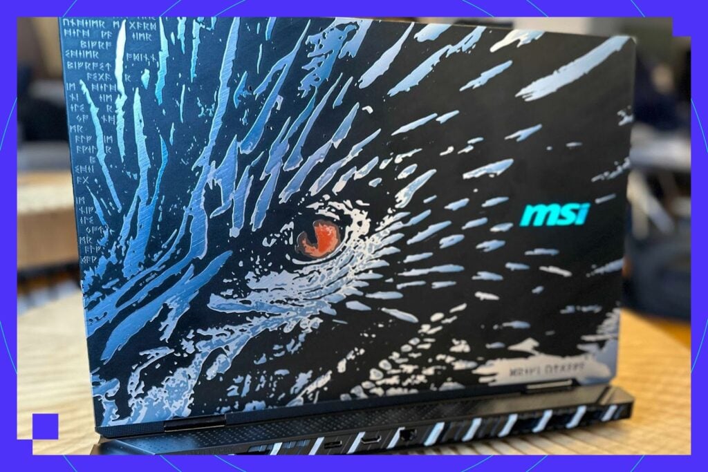 MSI'ın yeni dizüstü bilgisayarının fotoğrafı