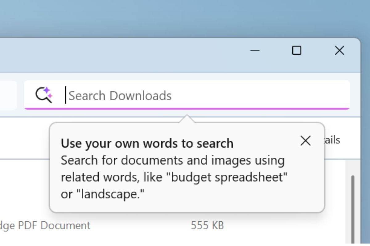 yardımcı pilot pencereleri araması Windows 11 Geliştirilmiş Arama