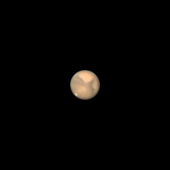 NASA'nın Mars Keşif Yörünge Aracı'ndaki HiRISE kamerası, Mars'ın benzersiz bir görüntüsünü yakaladı.