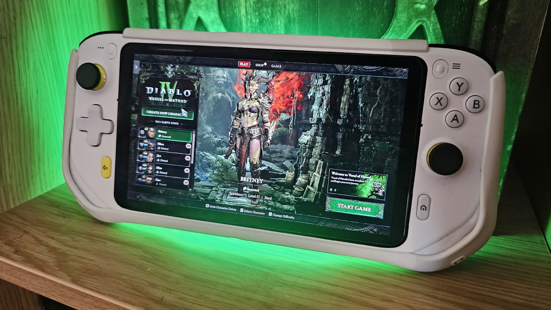 Diablo 4 Vessel of Nefret Logitech G Bulut üzerinde Nvidia GeForce Now tarafından sunuluyor