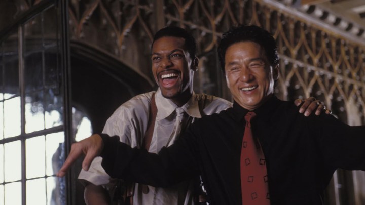 Rush Hour'da Chris Tucker ve Jackie Chan.