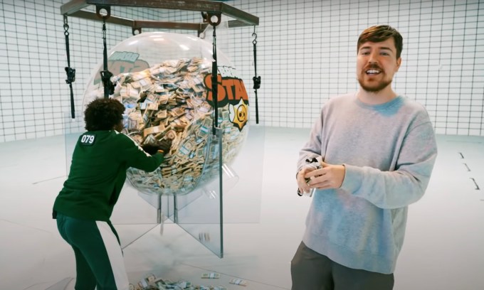 YouTuber MrBeast ve Squid Game'in galibi
