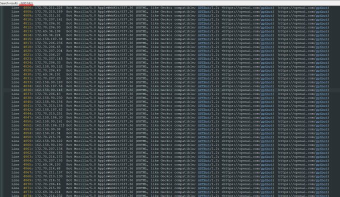 openai tarayıcı günlüğü