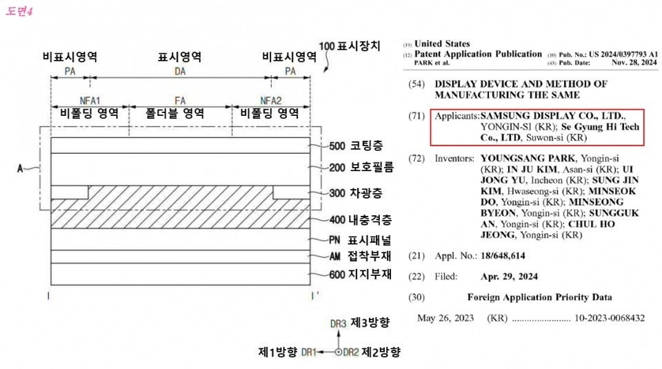 Samsung Ekran Patent