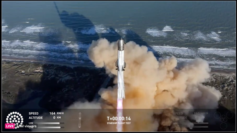 Starship yedinci test uçuşuna başlıyor.