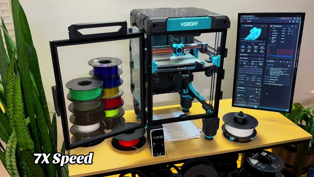 Voroff'un Otomatik 3D Yazıcısı, Otomatik Çıkarma 20 dakika Benchy - YouTube