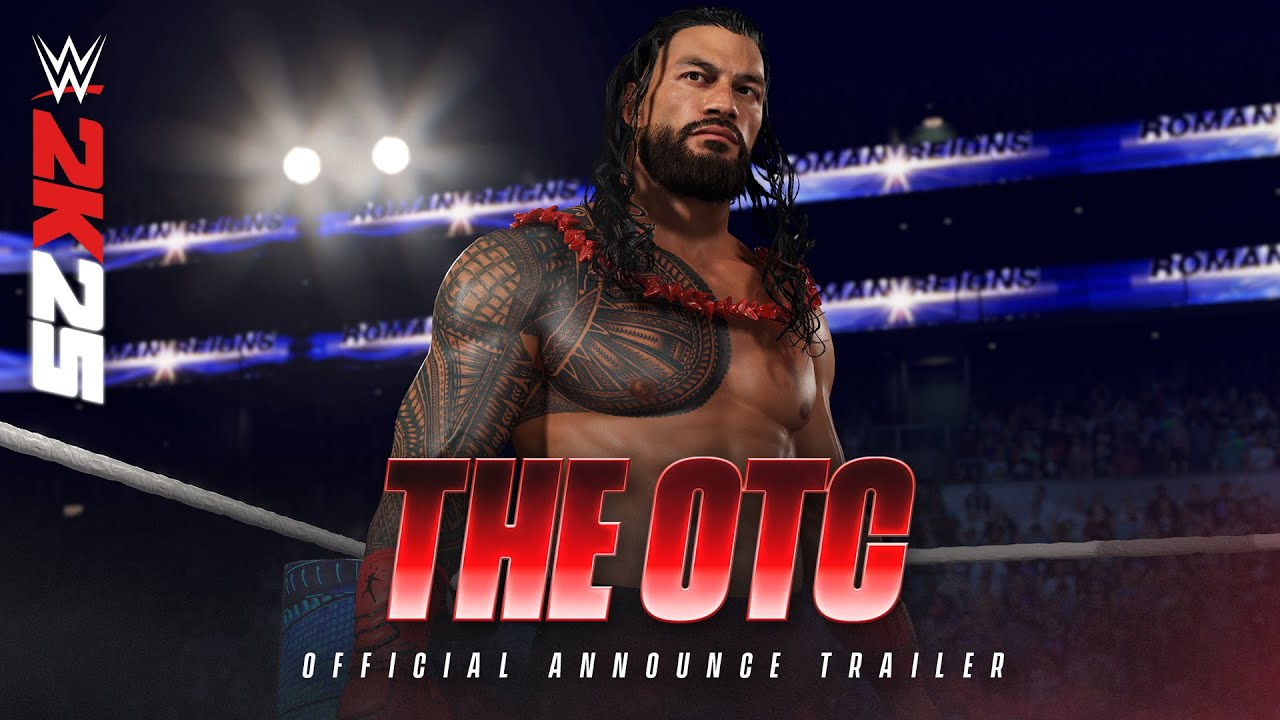 Resmi Açıklama: Roman Reigns WWE 2K25 Cover Superstar olarak kabul edildi - YouTube