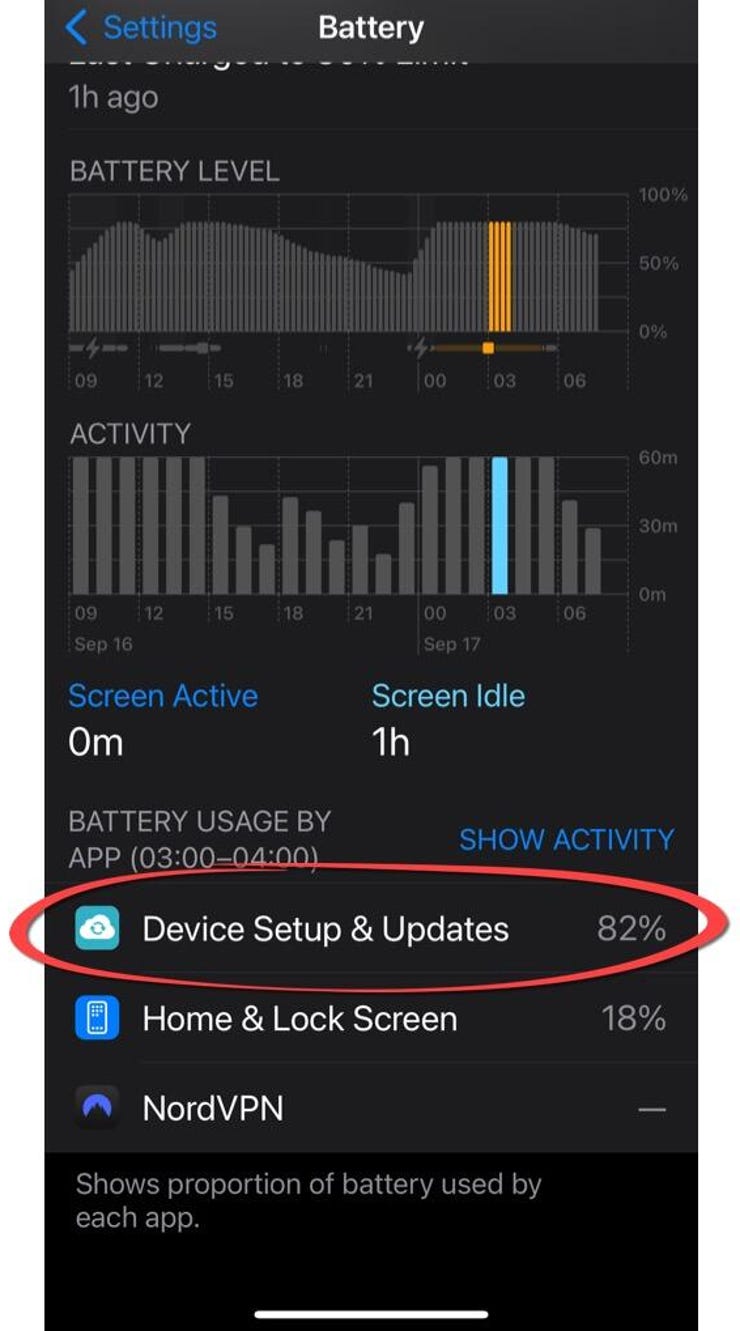 Pil sekmesi, iPhone'un nasıl çalıştığı, özellikle de sorumlu olduğunuzda ve olmadığında size çok şey öğretebilir.