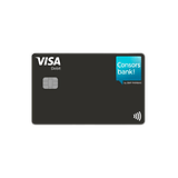 Konsorsbank Visa Banka Kartı Temassız ödeme sembolü.