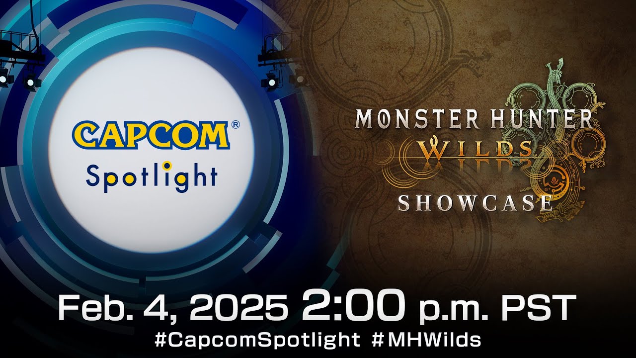 Capcom Spotlight + Monster Hunter Wilds Vitrini - Şubat 2025 - YouTube
