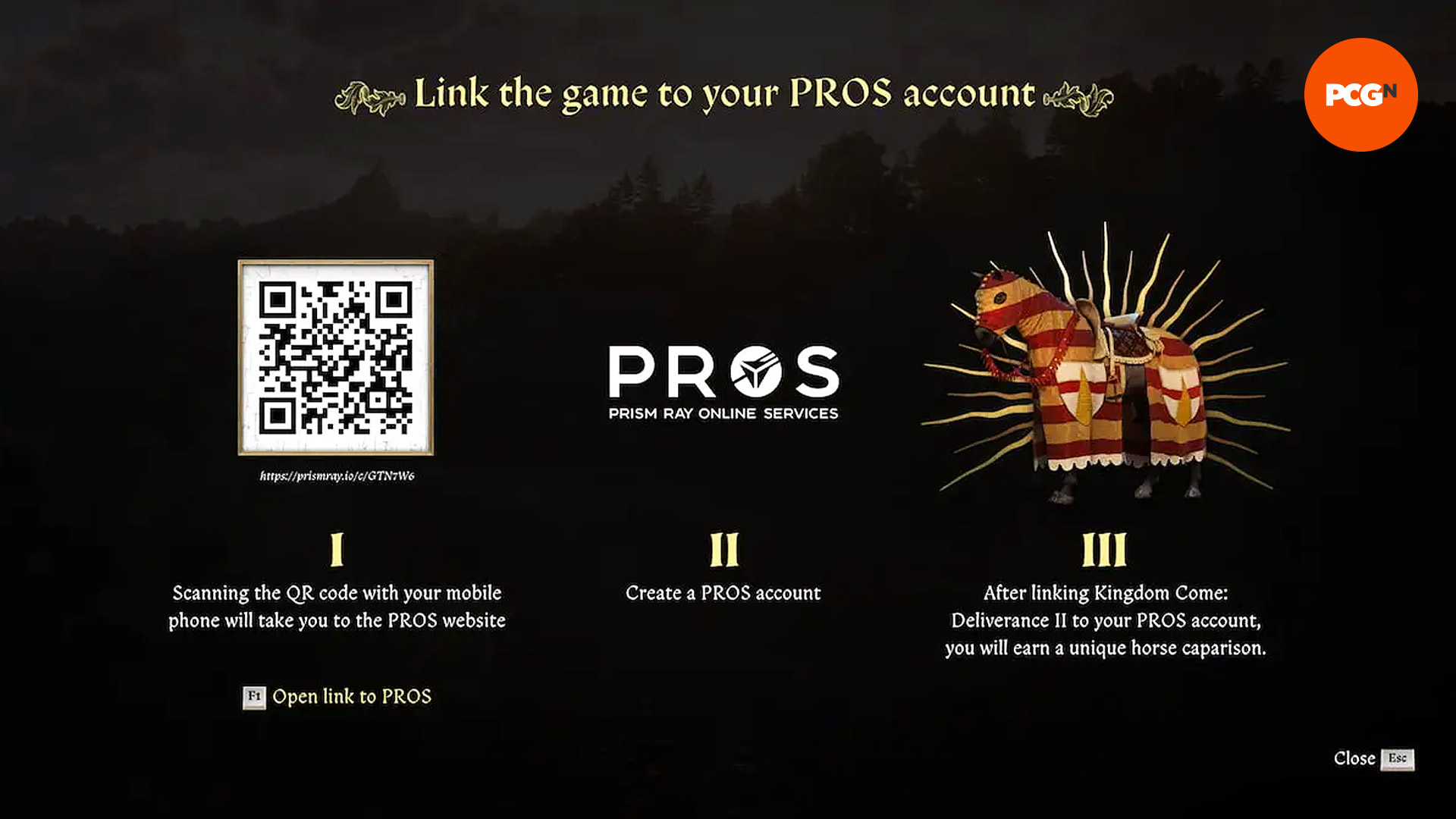 Kingdom'un Kurtuluş Gelme 2 Twitch Drops: The Profesyonel UI