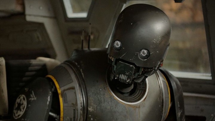 Rogue One'da K2-So: Bir Yıldız Savaşları Hikayesi.