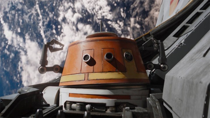 Helikopter kollarını Ahsoka'da kaldırır.
