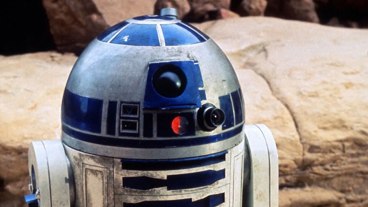 Yıldız Savaşlarında R2-D2: Yeni Bir Umut.