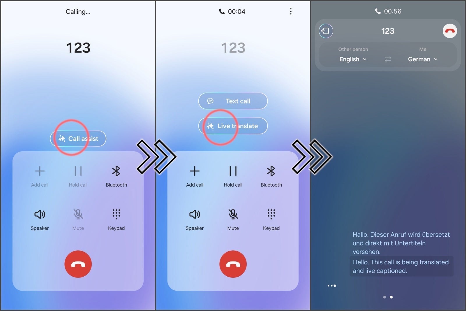 Tercüman orada, ama arada sırada hata yapar. | Resim Kredisi - Phonearena - Galaxy AI vs Google AI: Bunu kim daha iyi yapıyor?