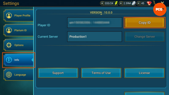 RAID Kodları: Raid Shadow Legends kodlarını çevrimiçi olarak kullanmak için gereken oyuncu kimliğinizin oyun içi konumu.