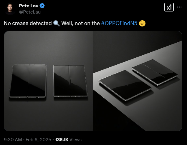 Resim Kredisi - X - Bak mA, kırışık yok! Galaxy Z Fold 7 düz olmayı vaat ediyor, ancak OnePlus açıyor 2